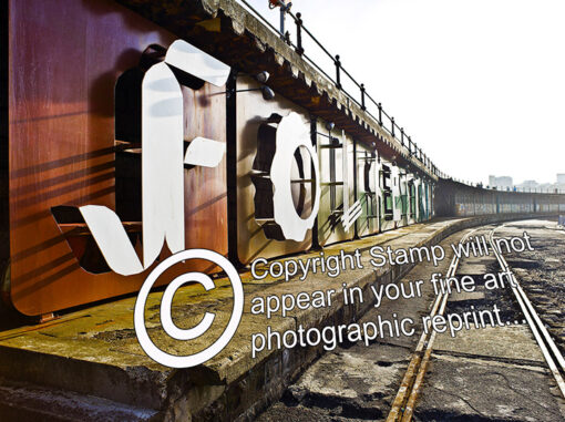 Folkestone Harbour Arm Day One, Ground Zero ~ Fine Art Photographic Print