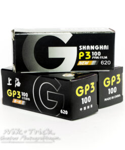 Shanghai GP3 100asa Black & White Film 620 Roll