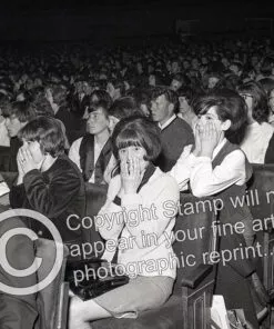 Alternative view of Rolling Stones at Folkestone Odeon, May 1964 ~ Fine Art Photographic Print
