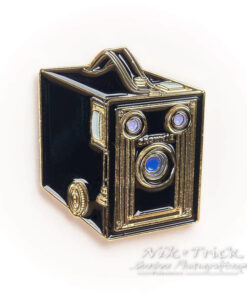 Box Brownie, Kodak Box Camera Enamel Pin Badge