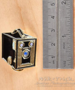 Box Brownie, Kodak Box Camera Enamel Pin Badge