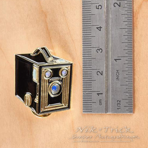 Box Brownie, Kodak Box Camera Enamel Pin Badge