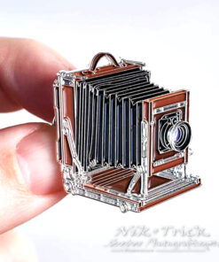 Large Format 8x10 Deardorff Gandolfi etc Enamel Pin Badge