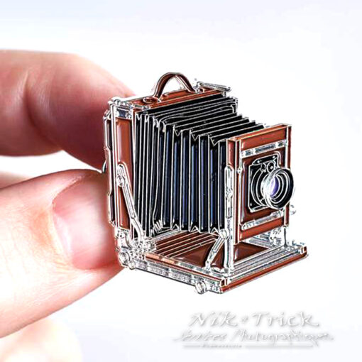 Large Format 8x10 Deardorff Gandolfi etc Enamel Pin Badge