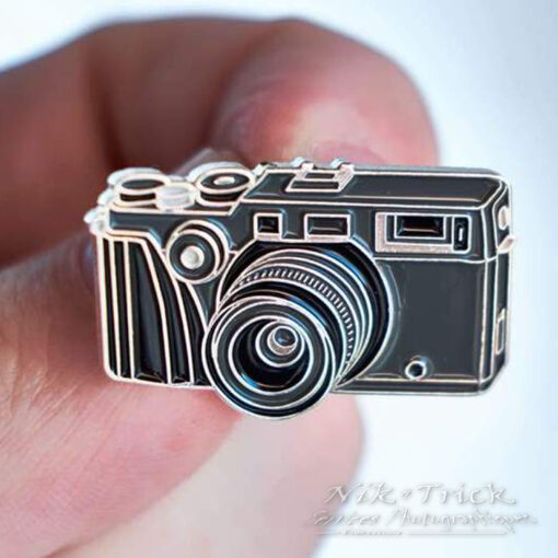 Xpan by Hasselblad or Fuji TX-1 Panoramic Camera Enamel Pin Badge