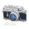 Zorki 35mm Rangefinder Enamel Pin Badge