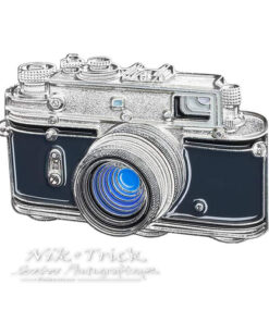 Zorki 35mm Rangefinder Enamel Pin Badge