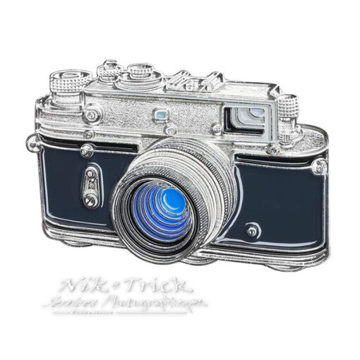 Zorki 35mm Rangefinder Enamel Pin Badge