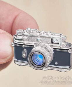 Zorki 35mm Rangefinder Enamel Pin Badge