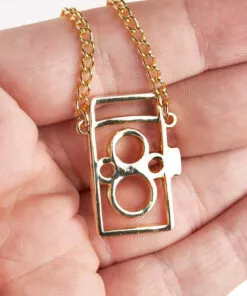 Rolleiflex Yashica Mamiya etc TLR Necklace Gold Plated Limited Edition