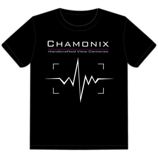 Chamonix Hand Made Cameras T-Shirt ~ by Nik & Trick