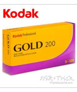 Kodak Professional Gold 200 in 120 ~ Single Roll or Five Pack