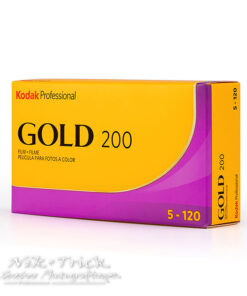 Kodak Professional Gold 200 in 120 ~ Single Roll or Five Pack