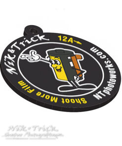 The Nik & Trick 3D Rubber Keyring