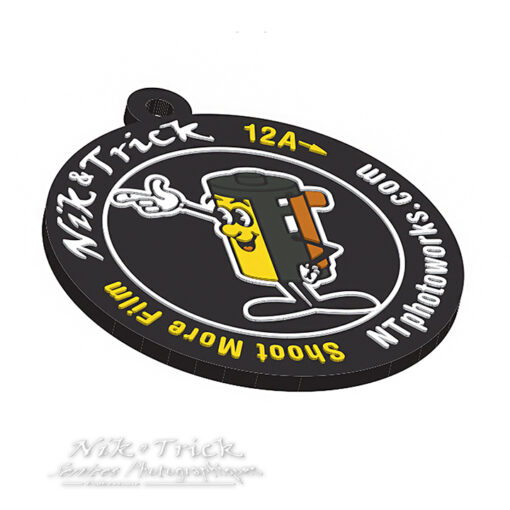 The Nik & Trick 3D Rubber Keyring