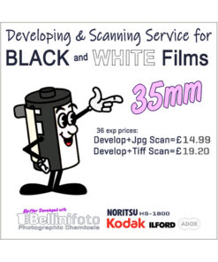 Black & White Developing & Scanning Service for 35mm