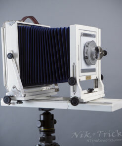 Ansco 10x8 Field Camera a Karsh Inspired Renovation in White