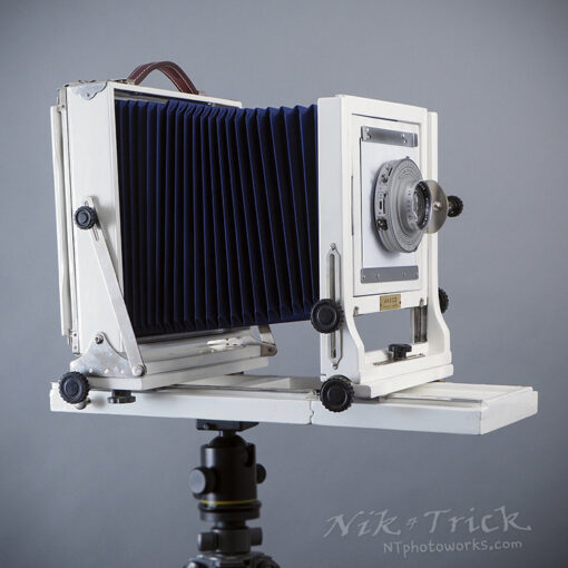 Ansco 10x8 Field Camera a Karsh Inspired Renovation in White