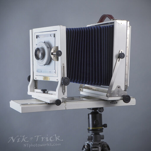 Ansco 10x8 Field Camera a Karsh Inspired Renovation in White