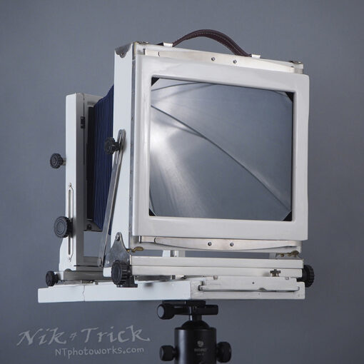 Ansco 10x8 Field Camera a Karsh Inspired Renovation in White