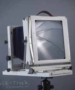 Ansco 10x8 Field Camera a Karsh Inspired Renovation in White