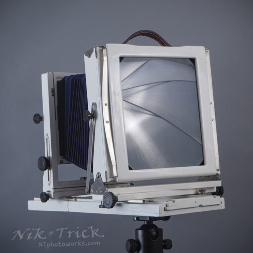Ansco 10x8 Field Camera a Karsh Inspired Renovation in White