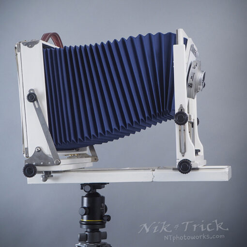 Ansco 10x8 Field Camera a Karsh Inspired Renovation in White