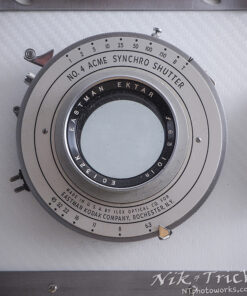 Ansco 10x8 Field Camera a Karsh Inspired Renovation in White