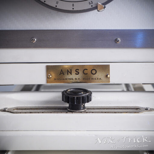Ansco 10x8 Field Camera a Karsh Inspired Renovation in White