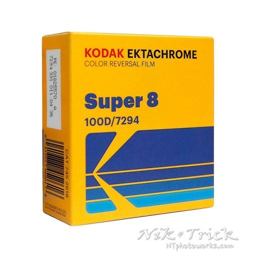 Kodak Ektachrome E100D Super 8 Film