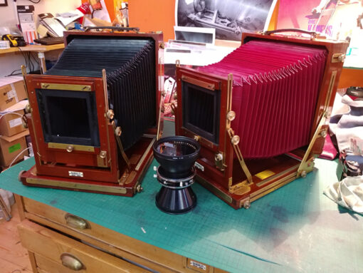 Gandolfi 10x8 Special Order Red Bellows Version