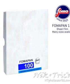 Fomapan 100 Classic Sheet Film Various Sizes