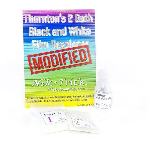 Thornton's T2B Two-Bath B&W Film Developer MODIFIED VERSION!
