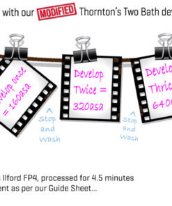 Thornton's T2B Two-Bath B&W Film Developer MODIFIED VERSION!