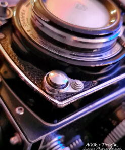 Rolleiflex, Rolleicord TLR Flash Stainless Steel Sync Socket Cover Cap