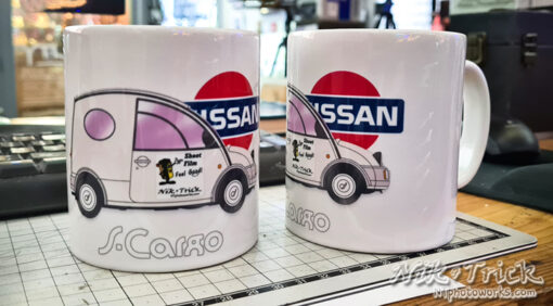 The Nik & Trick "Ambrose" the Nissan S-Cargo Mug
