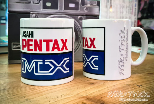 The Nik & Trick Pentax MX Logo Mug