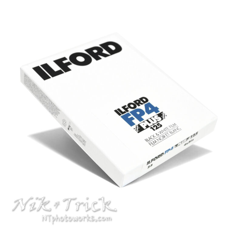 Ilford FP4+ Large Format 5x4 Film Packs of 100 Sheets or 25 Sheets