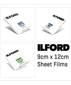 Ilford 6x12 Sheet Films fp4 hp5 delta 100