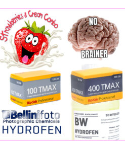 Strawberries & Cream Combo Pack #4 ~ Tmax 100/400 & BelliniFoto Hydrofen