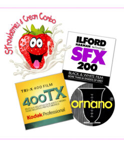 Strawberries & Cream Combo Pack #1 ~ Tri-X & SFX c/w ST-20 or Nucleol
