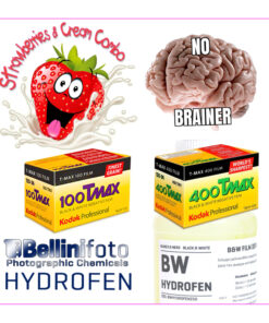 Strawberries & Cream Combo Pack #4 ~ Tmax 100/400 & BelliniFoto Hydrofen