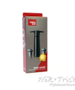 Vacuvin pump two stopper set