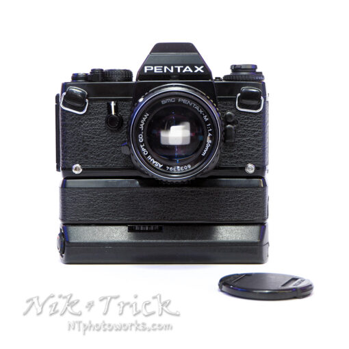 Pentax LX c/w 50mm f1.4 & UltraRare Motor Drive Bundle Nr Mint