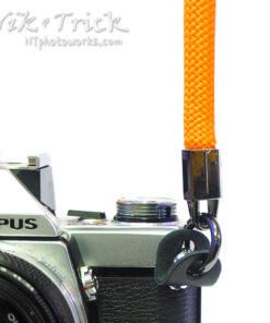 Soft Nylon Quick Release Funky Camera Strap ~ Dayglo Orange