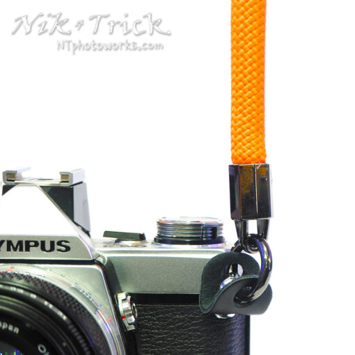 Soft Nylon Quick Release Funky Camera Strap ~ Dayglo Orange