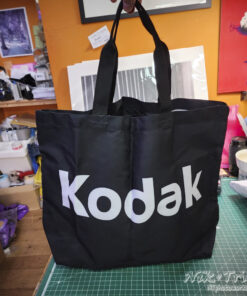 Kodak Logo Funky Unisex Tote Bags