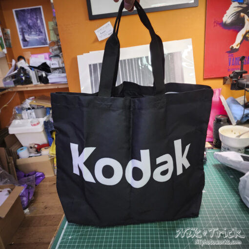Kodak Logo Funky Unisex Tote Bags