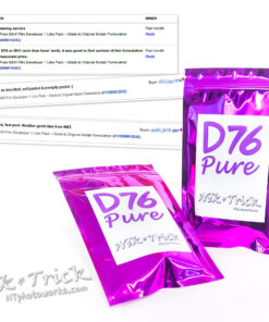 D76 Pure by Nik & Trick ~ As per Kodak D76