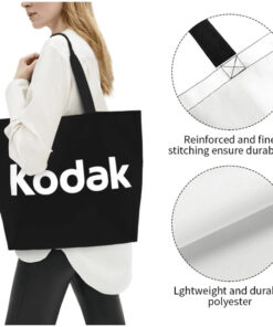 Kodak Logo Funky Unisex Tote Bags